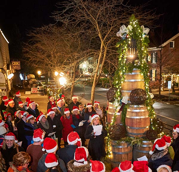 Holiday Events and Activities at Christmas in Jordan Village in Jordan, Ontario
